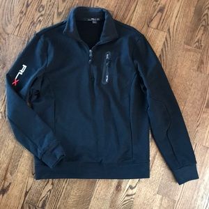 RLX Ralph Lauren quarter zip black